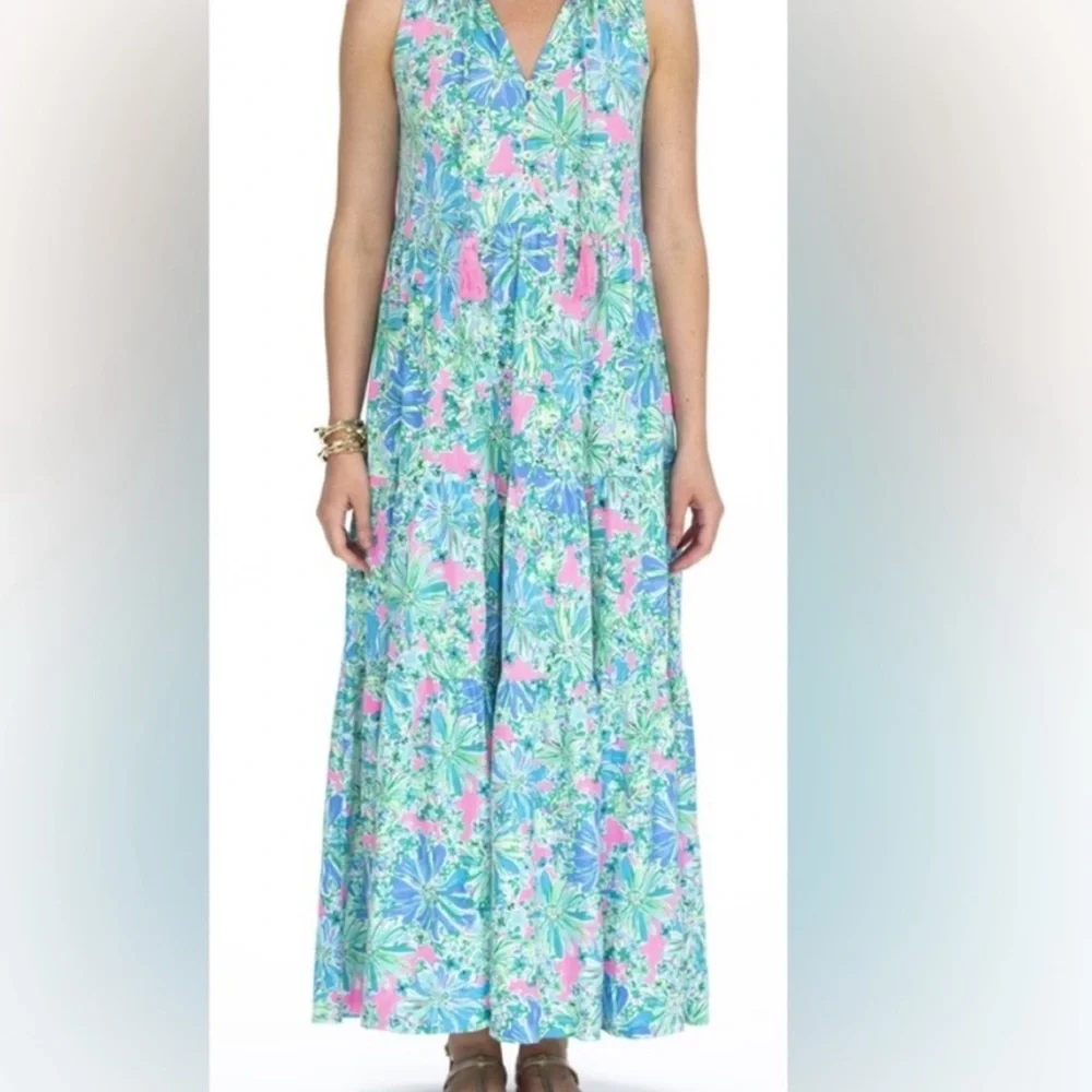 Lily Pulitzer Malone Maxi Medium - Picture 2 of 3